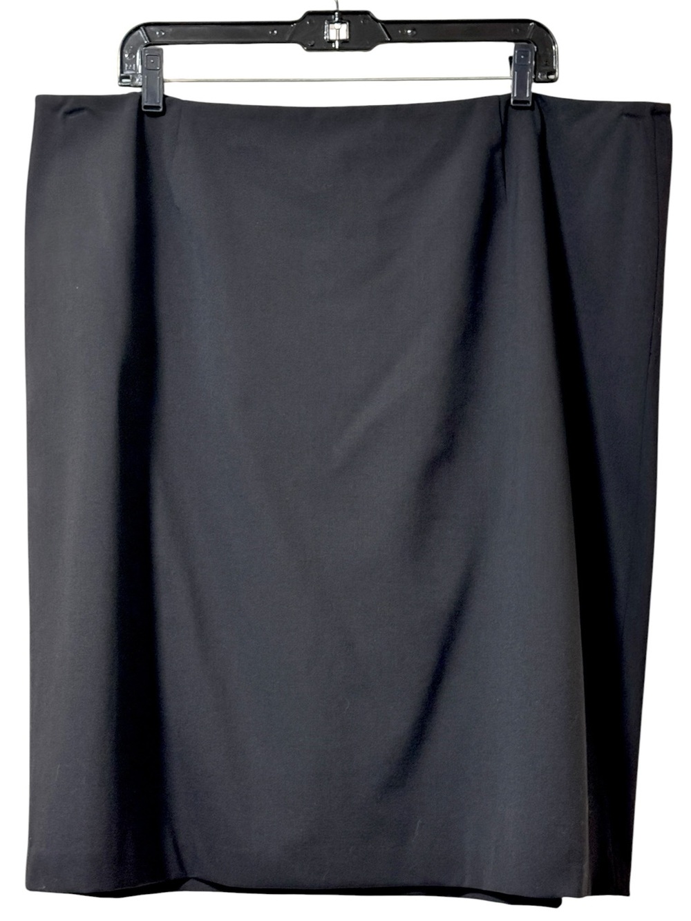 Lafayette 148 New York Black Pencil Skirt Size 18W